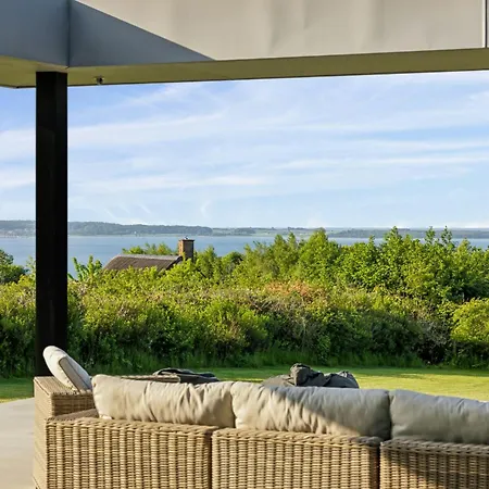 Casa de Férias Summer House With Sea View High In Handrup Ebeltoft